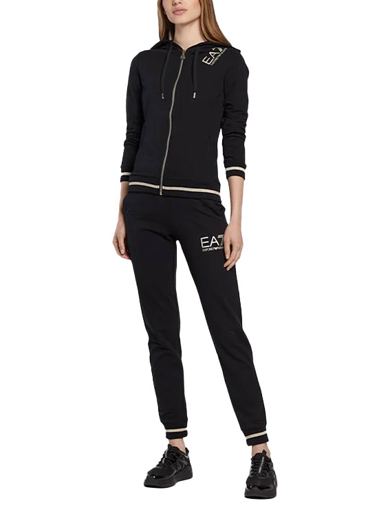 Costum Sportiv EA7 EMPORIO ARMANI TRACKSUIT XS Negru Femei photo 3