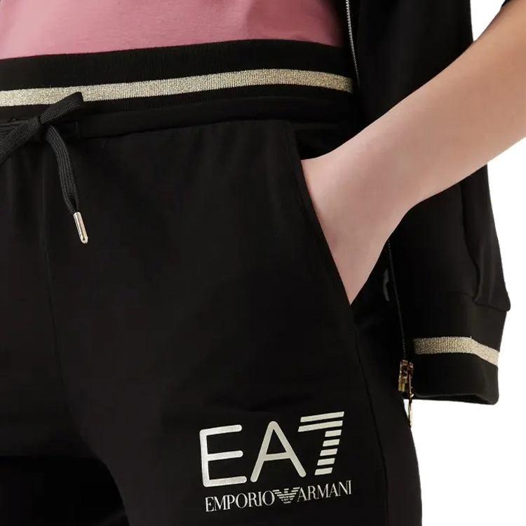 Costum Sportiv EA7 EMPORIO ARMANI TRACKSUIT XS Negru Femei photo 4