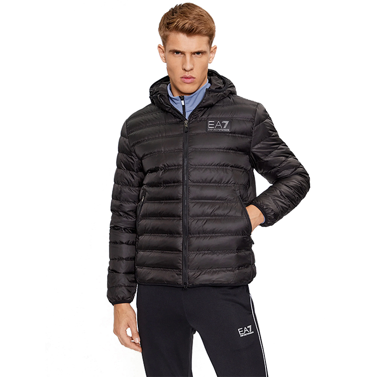 Geacă pt Barbati EA7 EMPORIO ARMANI DOWN JACKET S Negru photo 3