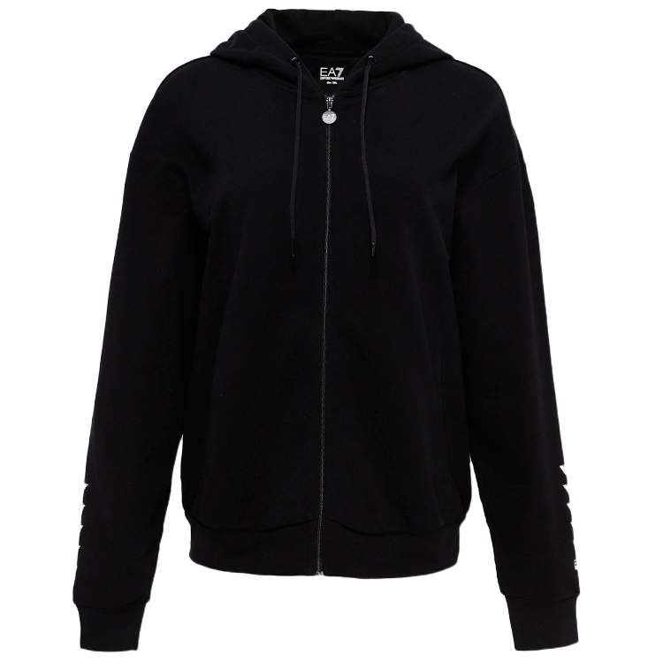 Толстовка EA7 EMPORIO ARMANI SWEATSHIRT XS Черный Женский photo 4