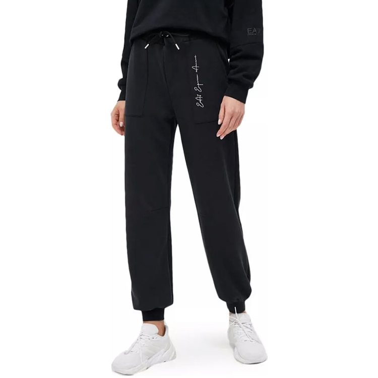 Брюки EA7 EMPORIO ARMANI PANTALONI XS Черный Женский photo 2