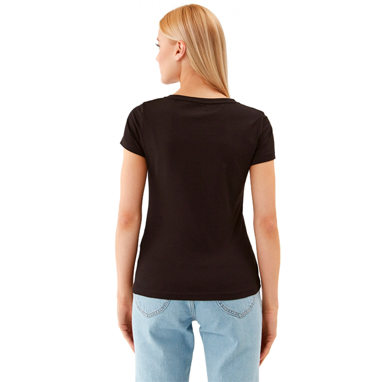 Tricou EA7 EMPORIO ARMANI T-SHIRT XS Negru Femei photo 4
