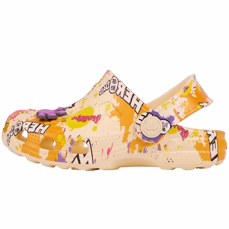 Slapi COQUI Clogs LITTLE FROG + Amulet