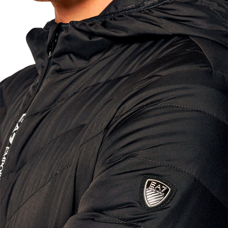 Geacă pt Barbati EA7 EMPORIO ARMANI DOWN JACKET S Negru photo 4