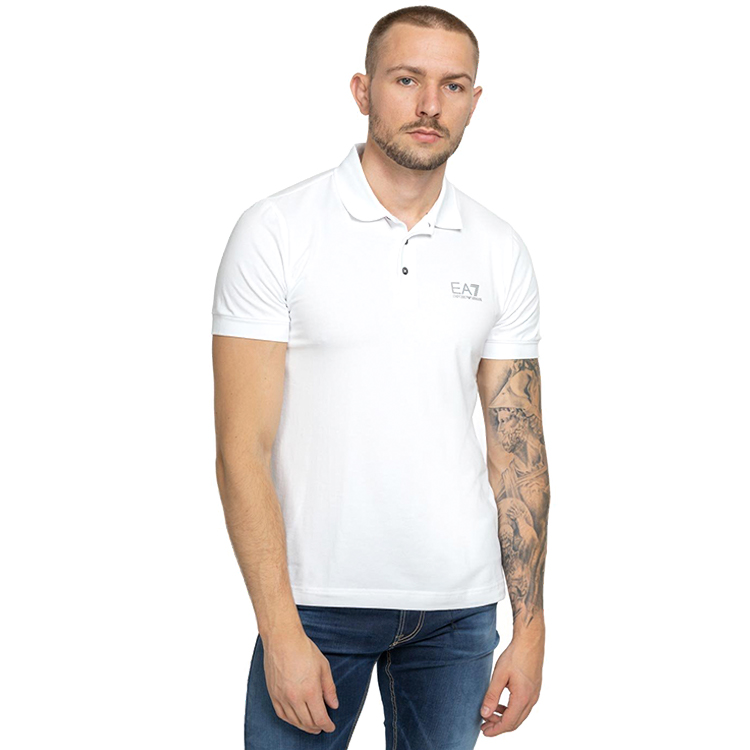 Мужские Поло EA7 EMPORIO ARMANI POLO S Белый photo 2