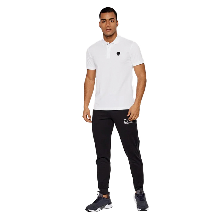  Polo pt bărbați EA7 EMPORIO ARMANI POLO SHIRT M S Alb  photo 2