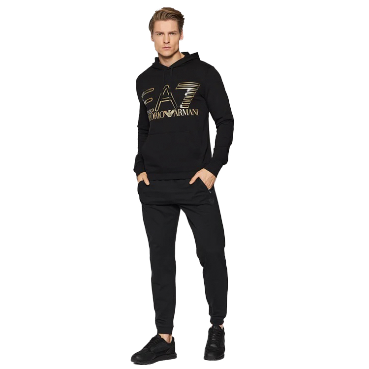 Pantaloni EA7 EMPORIO ARMANI TROUSER M S Negru Barbati photo 2