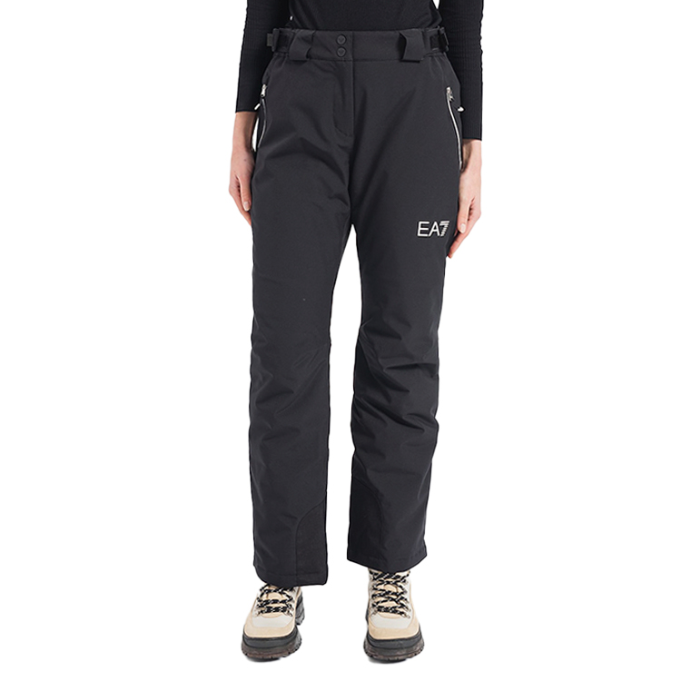Брюки EA7 EMPORIO ARMANI TROUSER S Черный Женский photo 3