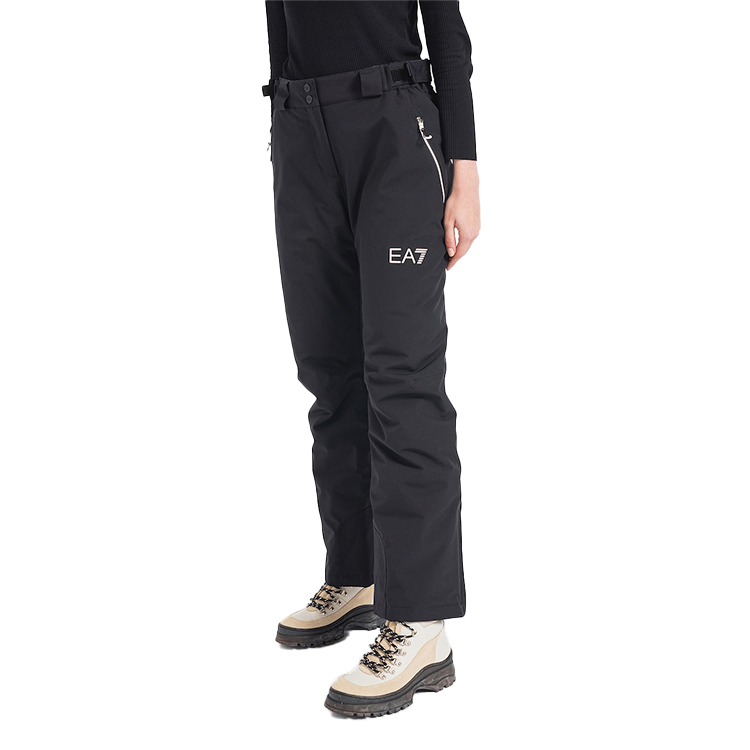 Брюки EA7 EMPORIO ARMANI TROUSER S Черный Женский photo 4