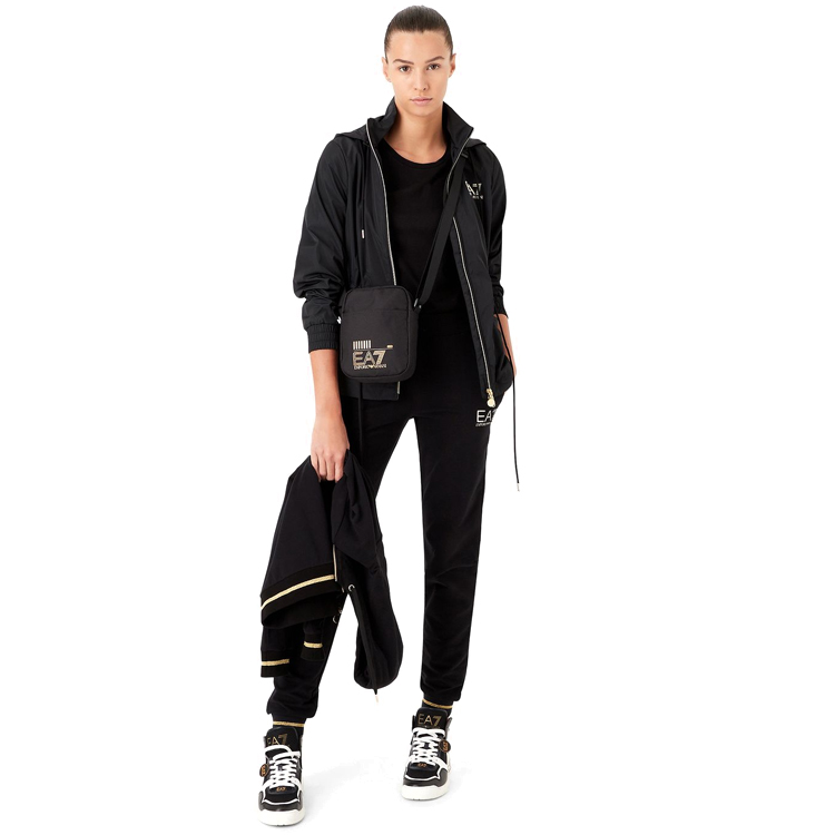 Брюки EA7 EMPORIO ARMANI PANTALONI XS Черный Женский photo 5