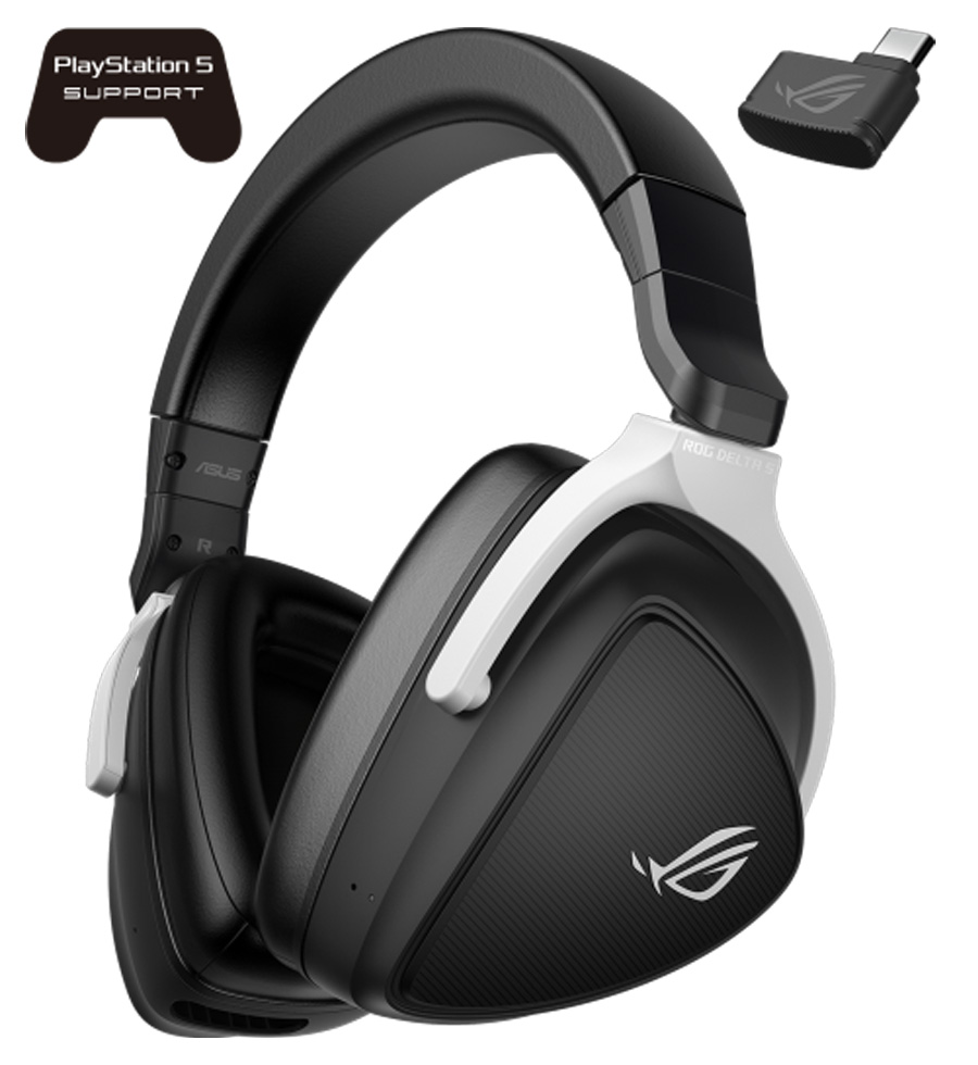 Căști Asus ROG Delta S Negru Fara fir / Gaming / Negru photo 1