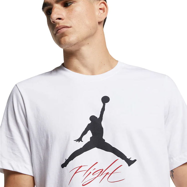 Tricou bărbătesc Nike JUMPMAN FLIGHT HBR TEE S Alb photo 2