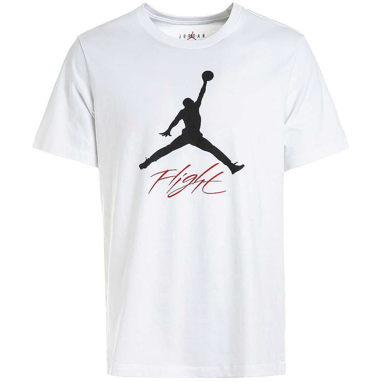 Tricou bărbătesc Nike JUMPMAN FLIGHT HBR TEE S Alb photo 4