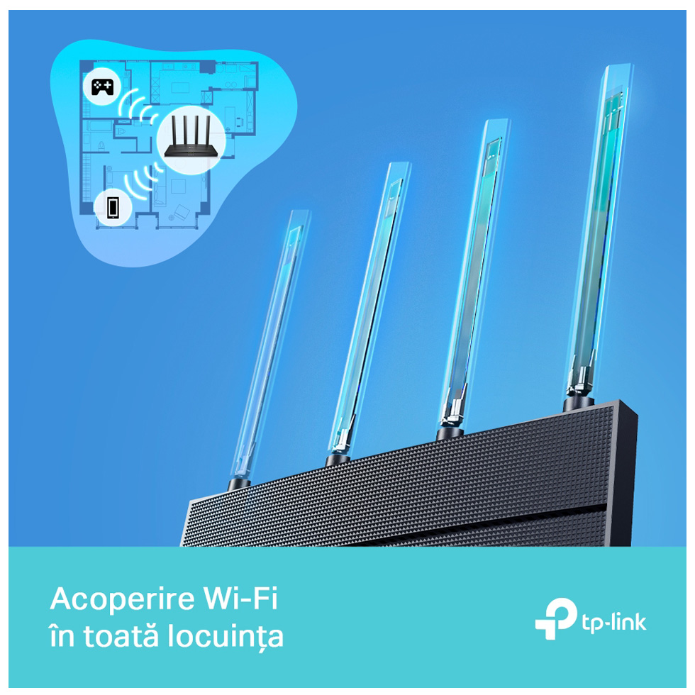 Роутер TP-Link Archer AX17 AX1500 Gigabit photo 5