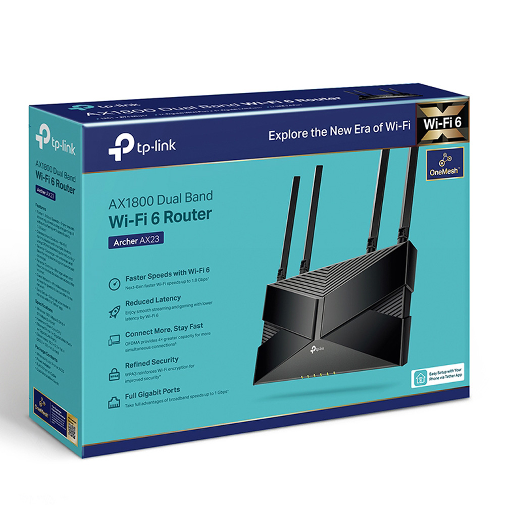 Router TP-Link Archer AX1800 Wi-Fi 6 photo 9
