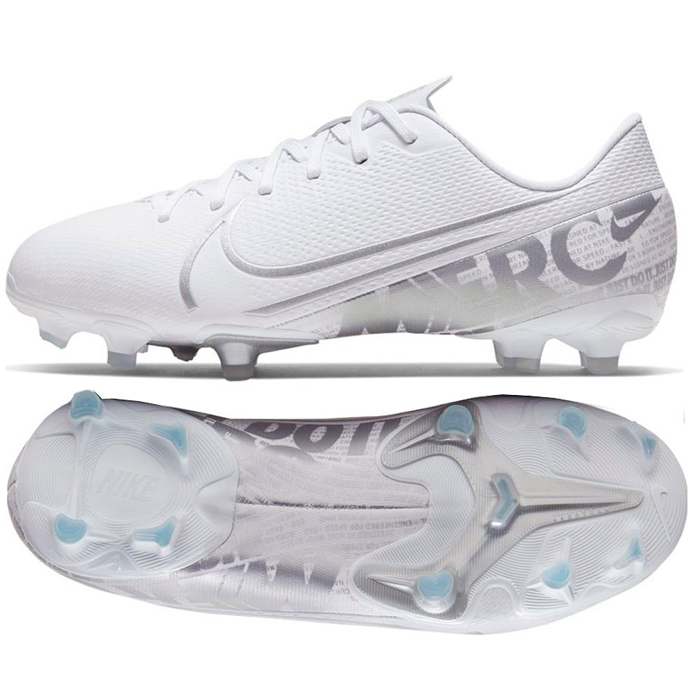 Бутсы Nike JR VAPOR 13 ACADEMY FG/MG / Мужской / 32 / Белый photo 3