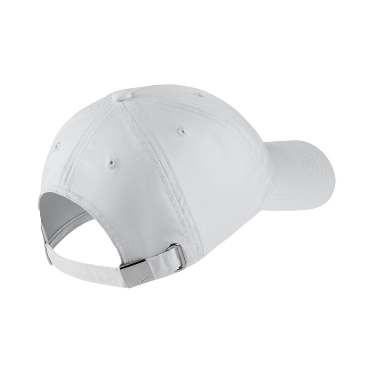 Nike Y NK H86 CAP METAL SWOOSH MISC Alb-gri photo 2