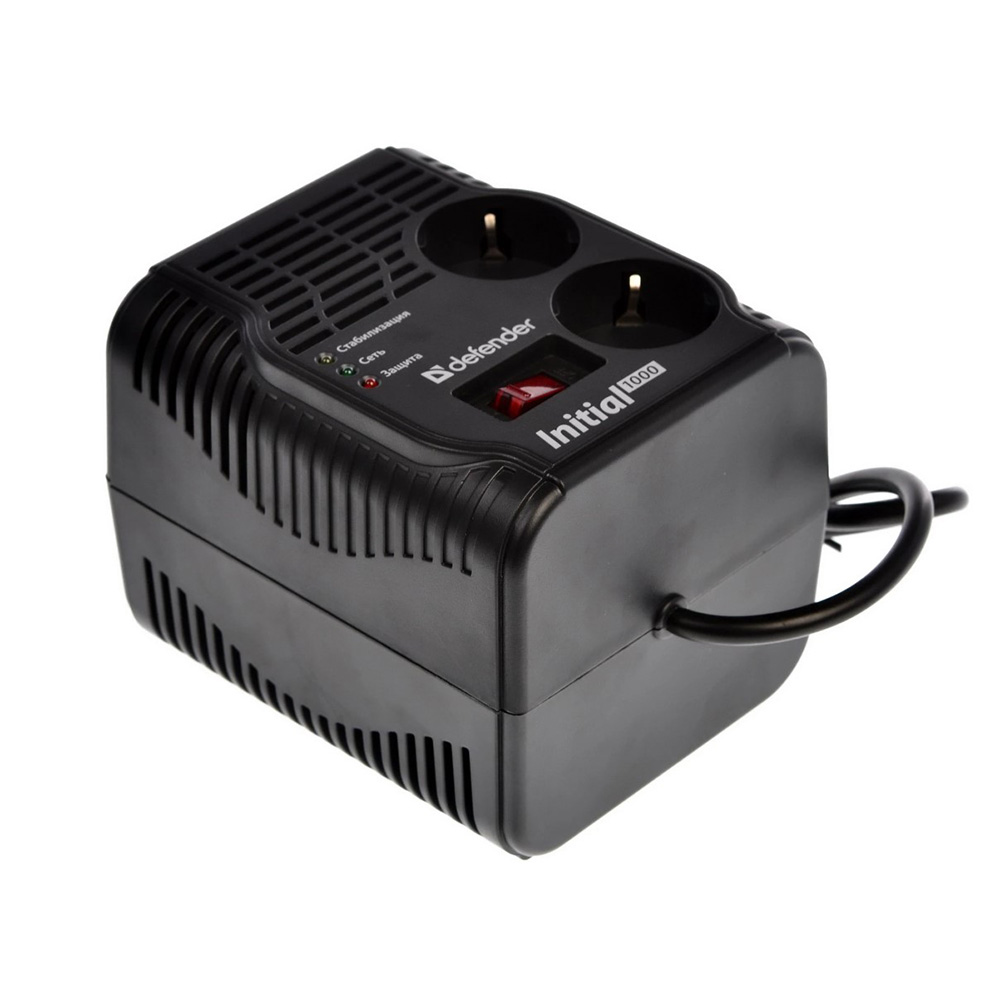 Сетевой адаптер Defender AVR Initial 1000 photo 2