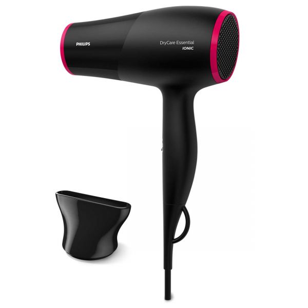 Uscator de par Philips BHD029 1600W Negru cu roz photo 8