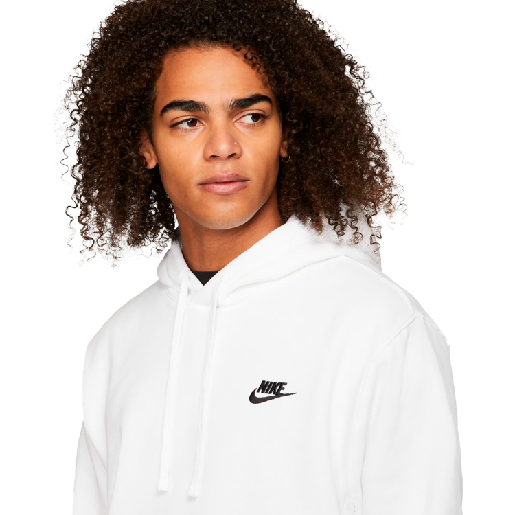 Hanorac pt bărbați Nike M NSW CLUB HOODIE PO BB M Alb photo 2