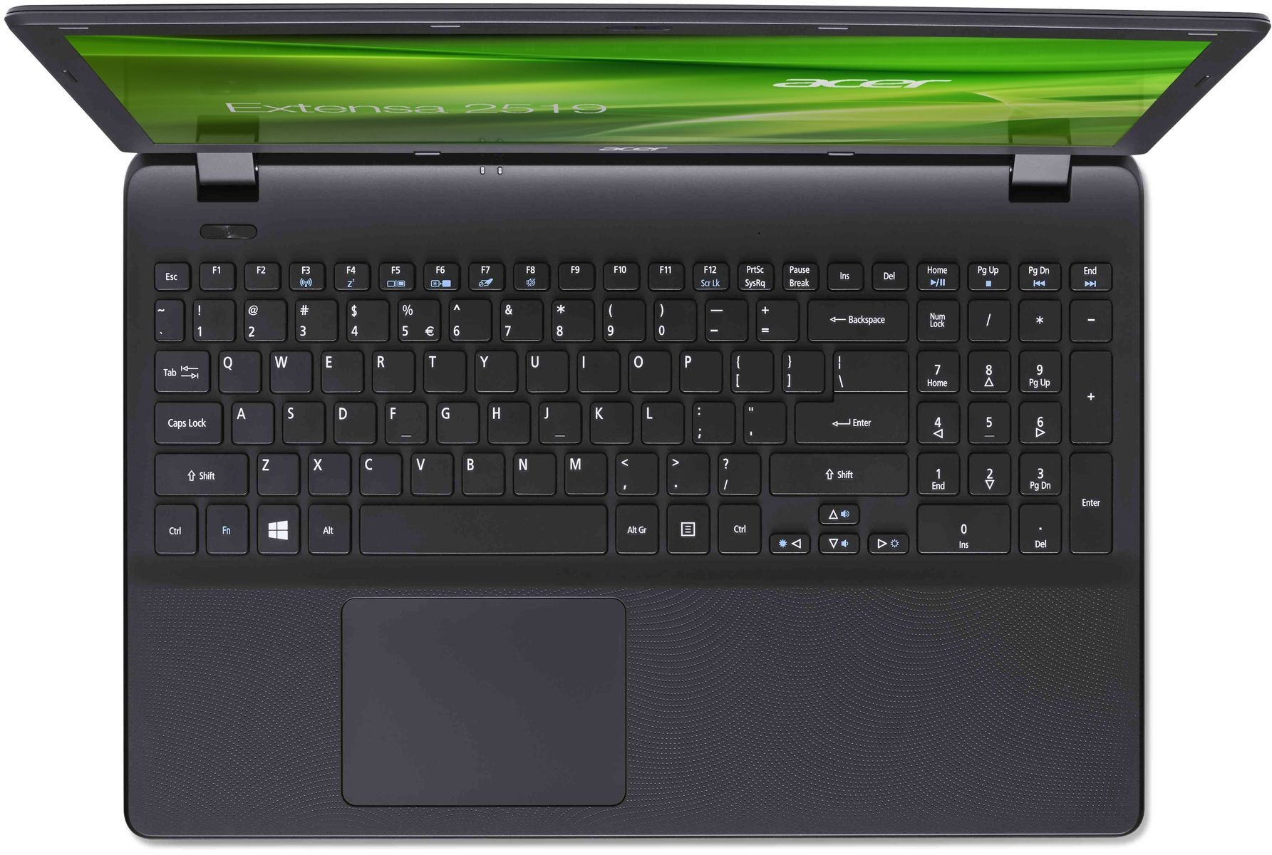 Laptop Acer Extensa Extensa EX2519 (NX.EFAEU.034) Midnight Black 15.6” / 4 GB / / Celeron / HD Graphics / Negru photo 2