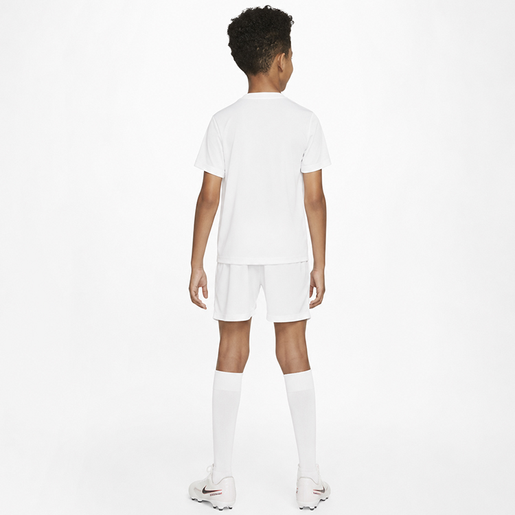 Set tricou + sorti Nike Park Little Kids Set / Barbati / XS / Alb photo 5