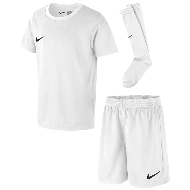 Set tricou + sorti Nike Park Little Kids Set / Barbati / XS / Alb photo 6