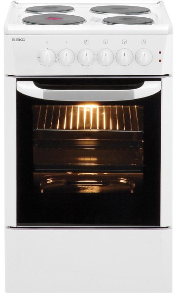 Электрическая плита Beko CE56000 / 4 конфорок / Эмалированная photo 1