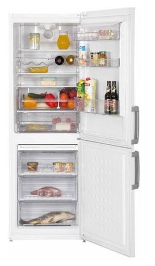 Frigider cu doua usi Beko CN228100 / 266 l / 176 cm / A / Alb photo 2