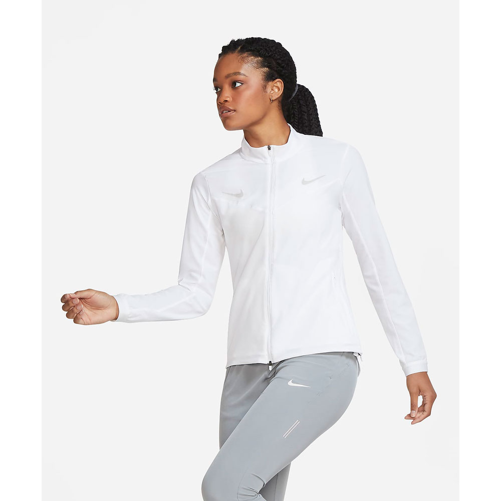 Hanorac Nike W NK JACKET TRACKSUIT / Femei / L / Alb photo 2
