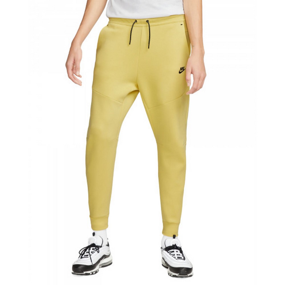 Pantaloni Nike M NSW TCH FLC JGGR S Galben Barbati photo 2
