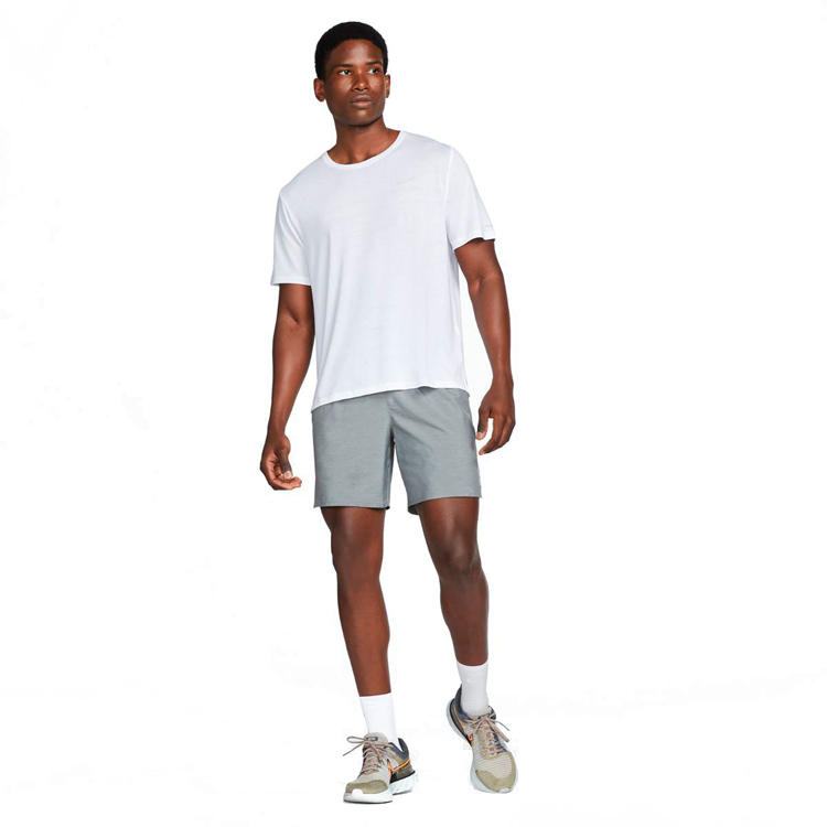 Футболка мужская Nike M NK DF MILER TOP SS 2XL Белый photo 4