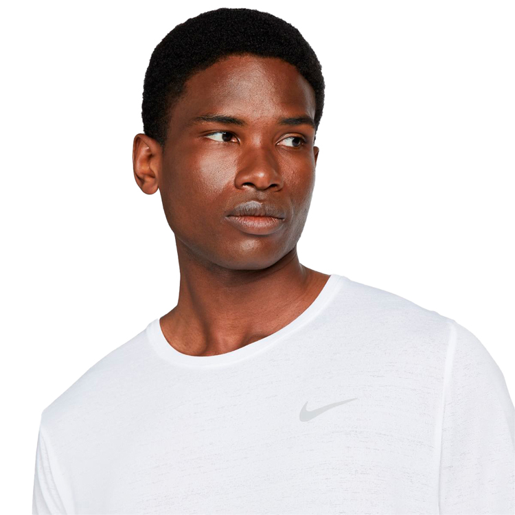 Футболка мужская Nike M NK DF MILER TOP SS 2XL Белый photo 5