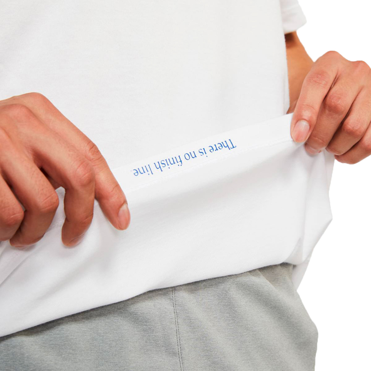 Tricou bărbătesc Nike U NK DRY TEE HBR S Alb photo 4