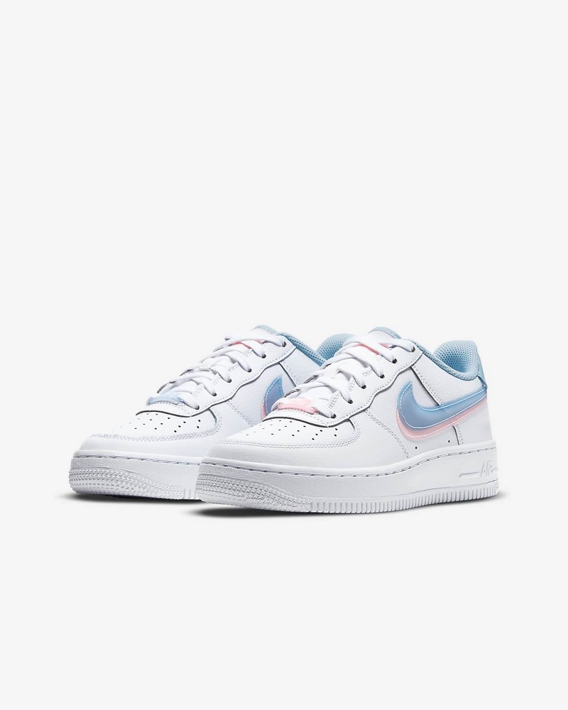 Incaltaminte Sport Nike AIR FORCE 1 LV8 pt Femei / 35.5 / Alb-albastru photo 2