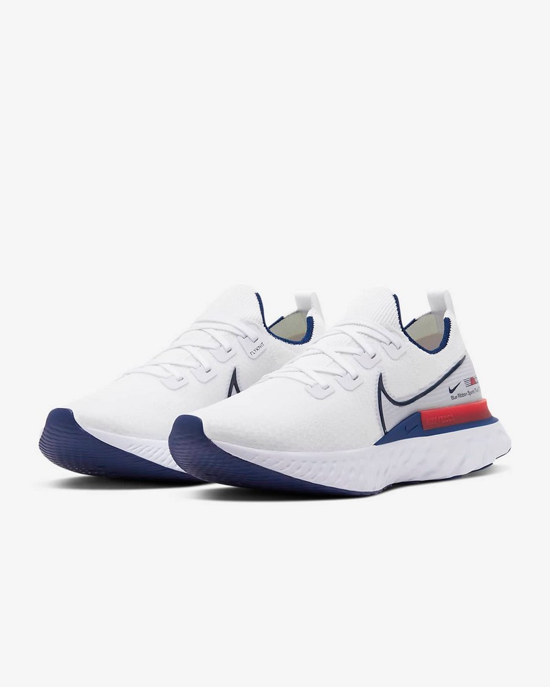 Кроссовки Nike REACT INFINITY RUN FK / Мужской / 40 / Белый/Синий photo 2