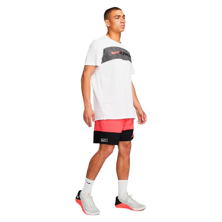 Tricou bărbătesc Nike M NK DRY SUPERSET SS SC ENERGY L Alb photo 5