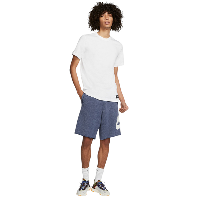 Tricou bărbătesc Nike M NSW SS CREW NBY XXL Alb photo 2