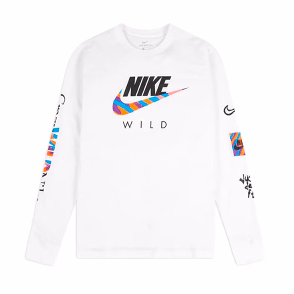 Толстовка Nike M NSW TEE LS WILD FUTURA