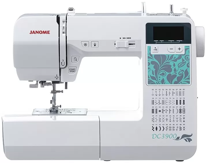 Швейная машина Janome DC3900, 6 программ, Белый