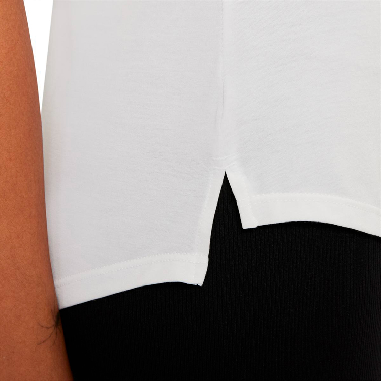 Tricou Nike W NK ONE LUXE DF SS STD TOP / Femei / L / Alb photo 2