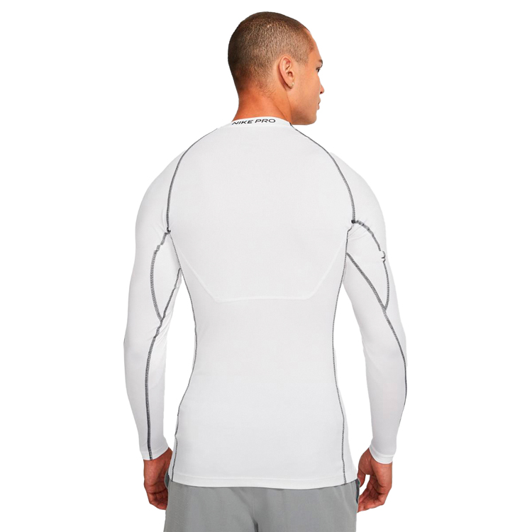 Hanorac pt bărbați Nike M NP DF TIGHT TOP LS 2XL Alb photo 6