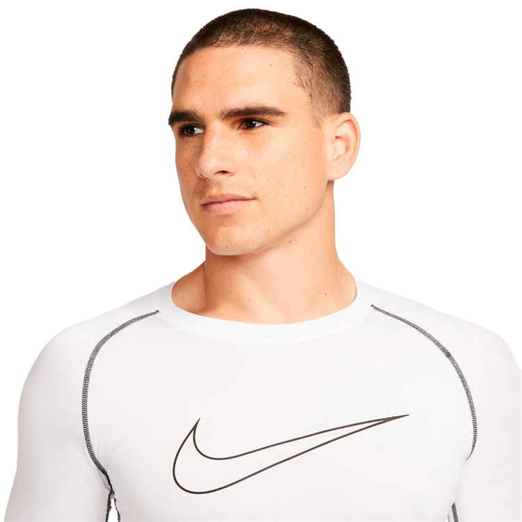 Футболка мужская Nike M NP DF TIGHT TOP SS L Белый photo 2