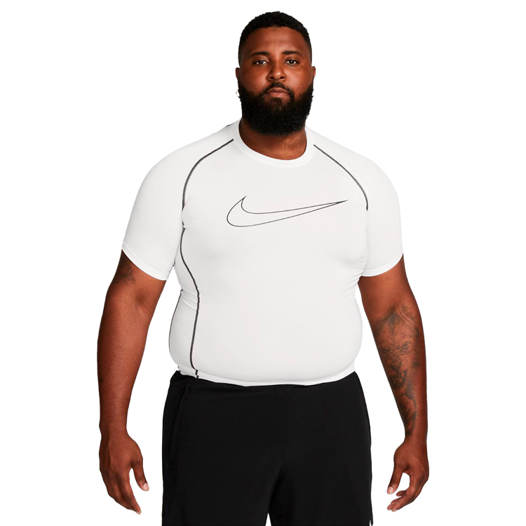 Футболка мужская Nike M NP DF TIGHT TOP SS L Белый photo 6