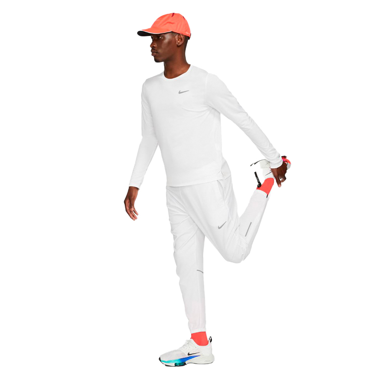 Hanorac pt bărbați Nike M NK DF UV MILER TOP LS 2XL Alb photo 5
