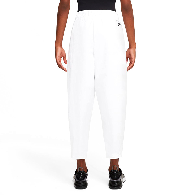 Pantaloni Nike W NSW DF TP HR WVN PNT L Alb Femei photo 4