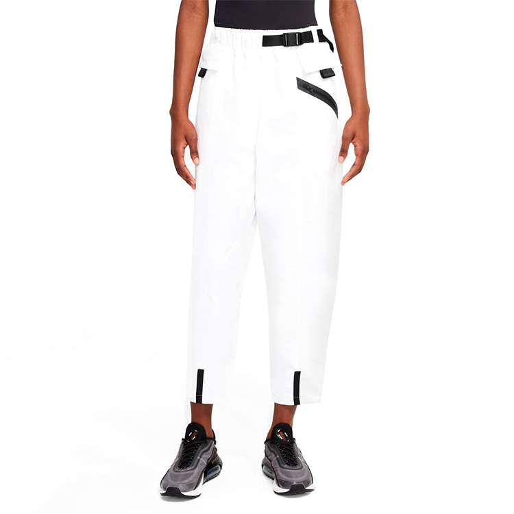 Pantaloni Nike W NSW DF TP HR WVN PNT L Alb Femei photo 6