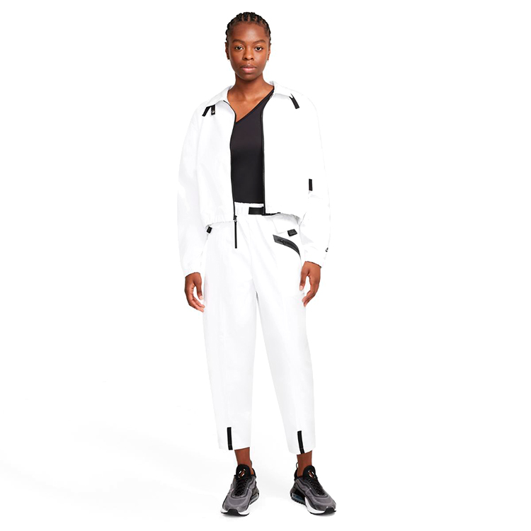 Pantaloni Nike W NSW DF TP HR WVN PNT L Alb Femei photo 7
