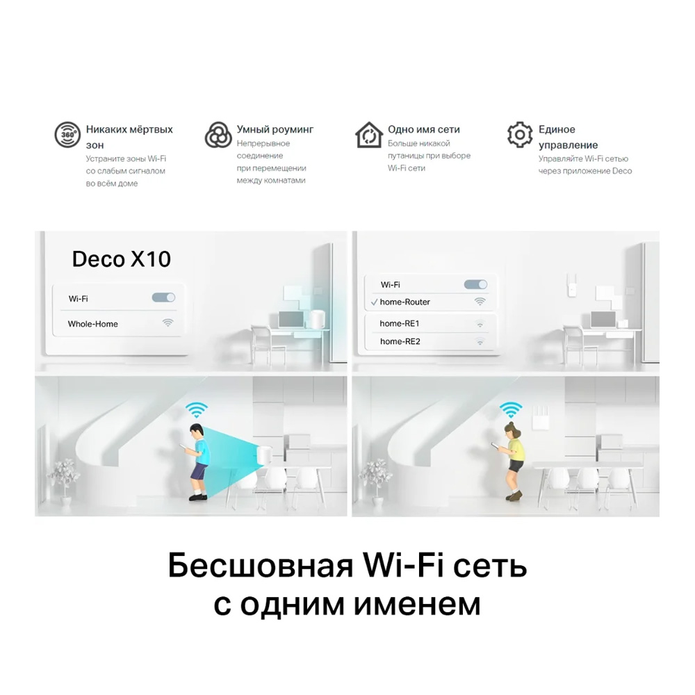 Роутер TP-Link Deco X10(3-pack) AX1500 photo 9