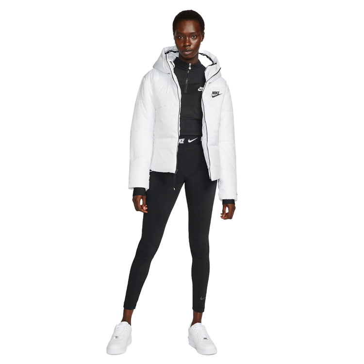 Nike W NSW TF RPL CLASSIC TAPE JKT S Alb Femei photo 3
